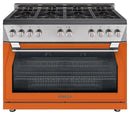 Forza 48" 7.8 cu. ft. Stainless Steel Pro-Style Gas Range - FR488GN