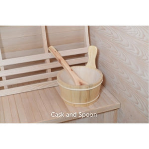 SUNRAY FREEPORT 3-PERSON OUTDOOR TRADITIONAL SAUNA