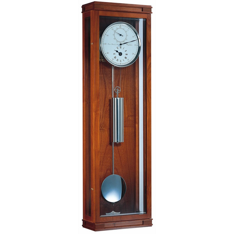 Hermle Greenwich Mechanical Regulator Wall Clock, Cherry - 70875160761