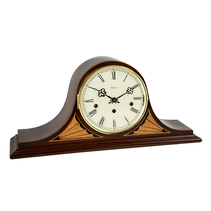 Hermle Remington Tambour Mechanical Mantel Clock - HNA21162N91050