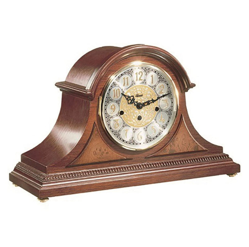 HermleClock Amelia Mantel Clock Light Oak Finish (Mechanical) 21130I90340
