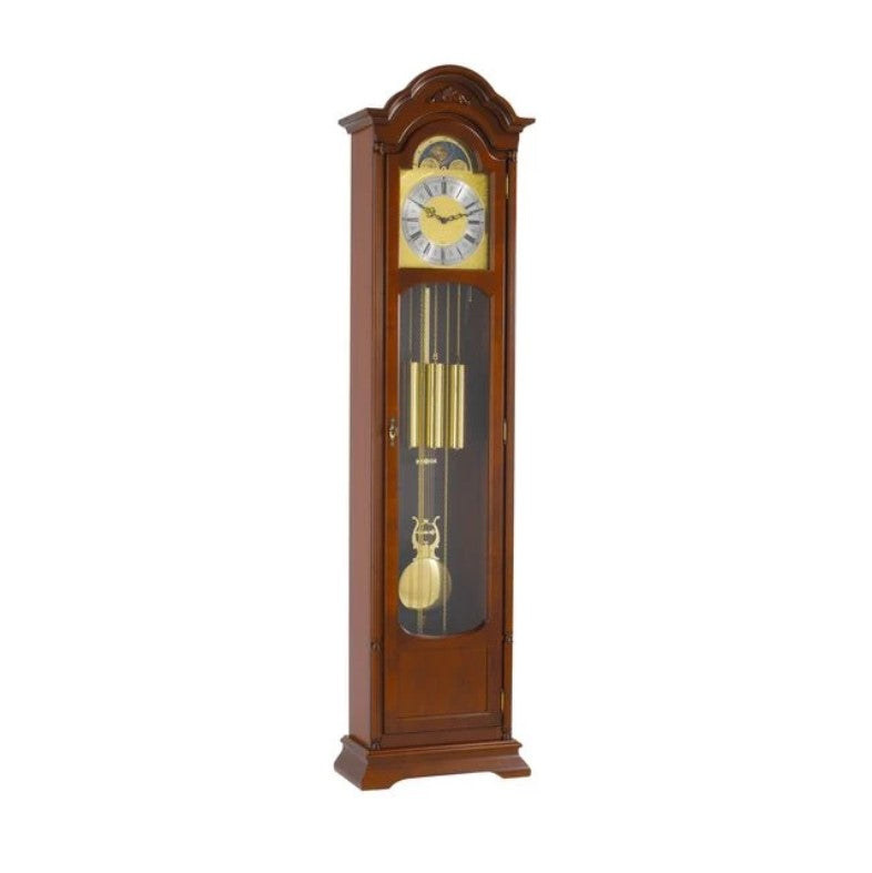 HermleClock Atherton Grandfather Clock Walnut Finish 01231030451
