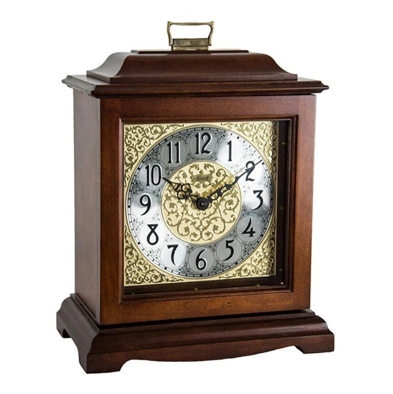 HermleClock Austen Bracket-Style Quartz Mantel Clock - Cherry HNA22518N9Q