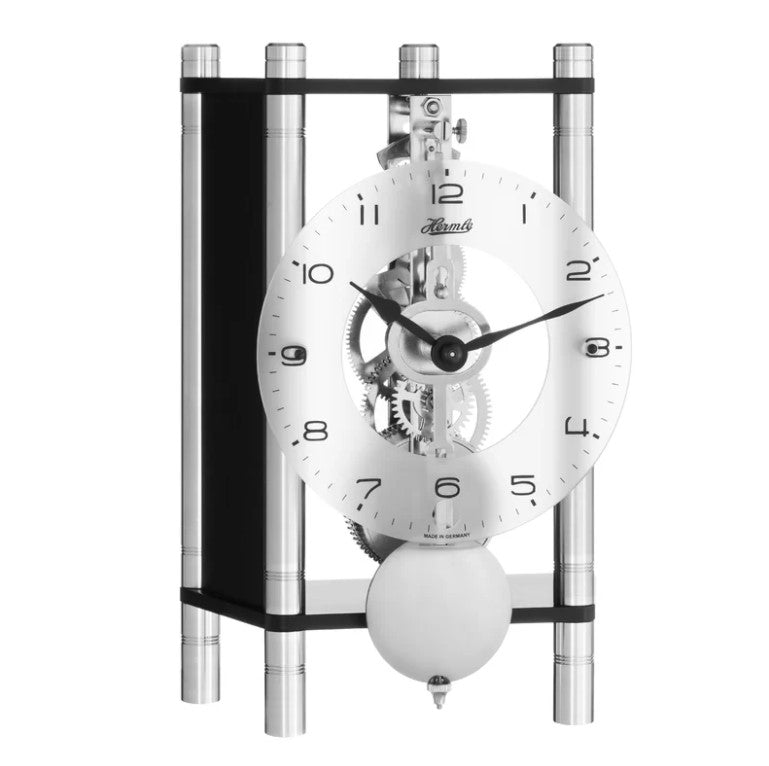 HermleClock Keri II 7.5" Modern Black Table Clock 23036740721