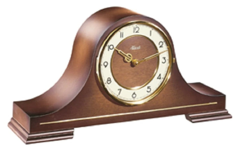 HermleClock Stepney Mantel Clock Walnut Finish - Quartz 21092032114