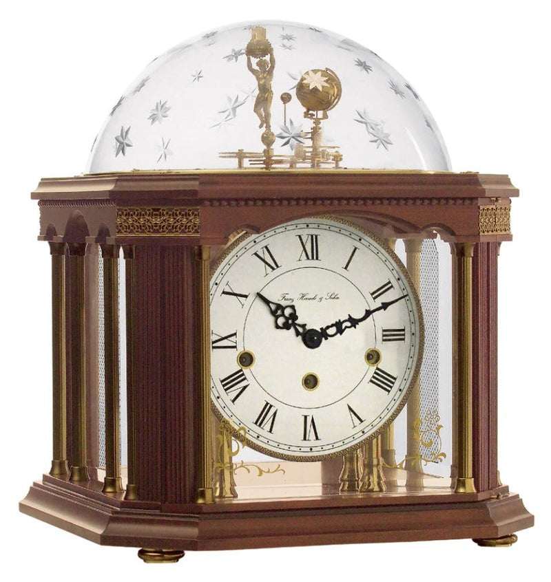 HermleClock Tellurium III Mantel Clock 8-Day Spring Wound Movement 22948Q10352