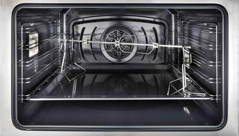 ILVE 30" Majestic II Series Gas Burner and Electric Oven Range with 5 Sealed Burners inner view