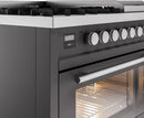 ILVE 48-Inch Professional Plus II Freestanding Dual Fuel Range with 8 Sealed Burner - UP48FWMP