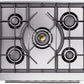ILVE Professional Plus II 30-Inch Freestanding Dual Fuel Range with 5 Sealed Burner - UP30WMP