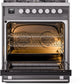 ILVE Professional Plus II 30-Inch Freestanding Dual Fuel Range with 5 Sealed Burner - UP30WMP