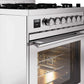 ILVE Professional Plus II 30-Inch Freestanding Dual Fuel Range with 5 Sealed Burner - UP30WMP