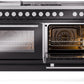 ILVE Professional Plus II 60 Inch Dual Fuel Freestanding Range in Stainless Steel with Trim - UP60FSWMP
