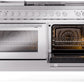 ILVE Professional Plus II 60 Inch Dual Fuel Freestanding Range in Stainless Steel with Trim - UP60FSWMP