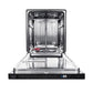 Kucht Appliance Package - 48 inch Natural Gas Range in Stainless Steel, Wall Range Hood, Refrigerator, Dishwasher, and Gas Stovetop, KFX-KFX480-369T