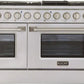 Kucht Appliance Package Professional 48 in. 6.7 cu ft. Natural Gas Range, Range Hood & Dishwasher, K6502D-KNG481