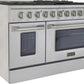 Kucht Appliance Package Professional 48 in. 6.7 cu ft. Natural Gas Range, Range Hood & Dishwasher, K6502D-KNG481