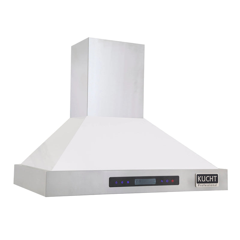 Kucht Professional 30 in. Wall Mounted Hood in Stainless Steel with Color Options KRH3015A