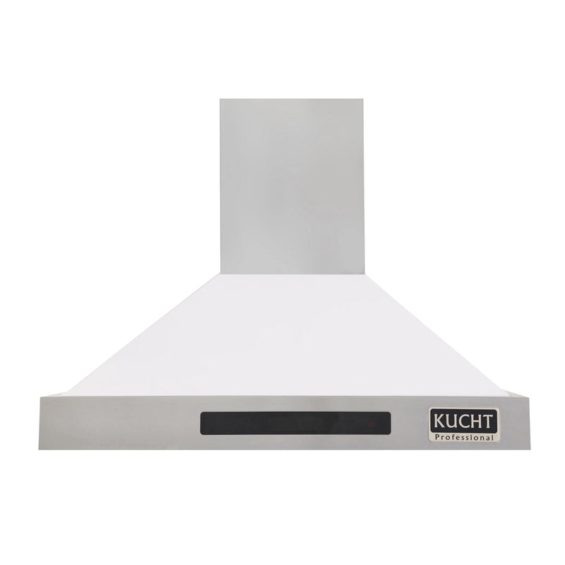 Kucht Professional 36 in. Wall Mounted Hood in Stainless Steel with Color Options KRH3615A