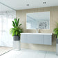 Laviva Vitri 54" Fossil Grey Bathroom Vanity with VIVA Stone Matte White Solid Surface Countertop 313VTR-54FG-MW