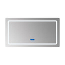 Lexora Caldona 60" Wide x 32" Tall LED Mirror w/ Defogger LC6032LEDM