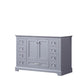 Lexora Dukes 48" Dark Grey Vanity Cabinet Only LD342248SB00000
