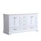 Lexora Dukes 60" White Vanity Cabinet Only LD342260DA00000