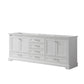 Lexora Dukes 80" White Vanity Cabinet Only LD342280DA00000