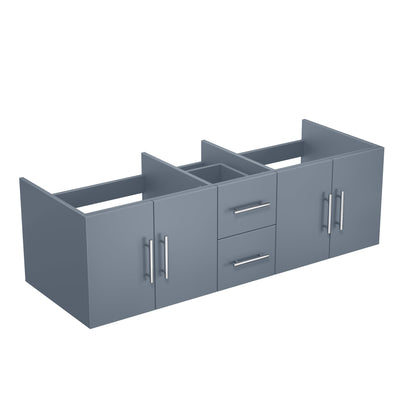Lexora Geneva 60" Dark Grey Vanity Cabinet Only LG192260DB00000