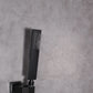 Lexora Monte Celo Set, 8" Square Rain Shower and Handheld, Matte Black LSS10011MB