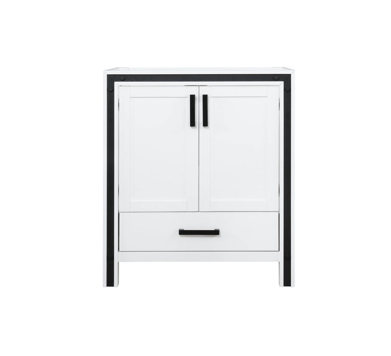 Lexora Ziva 30" White Vanity Cabinet Only LZV352230SA00000