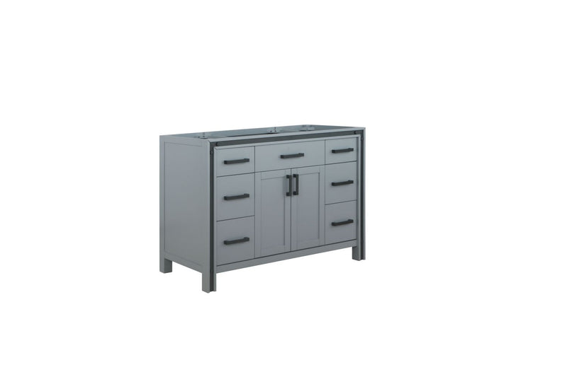 Lexora Ziva 48" Dark Grey Vanity Cabinet Only LZV352248SB00000