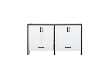 Lexora Ziva 60" White Vanity Cabinet Only LZV352260SA00000