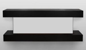 Modern Flames Landscape Pro 44'' Electric Fireplace Wall Mount Mantel | Dark Espresso - RWC-44LPM-ESP
