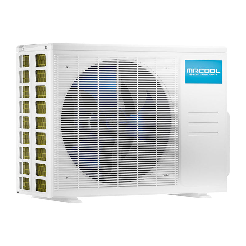 MRCOOL DIY 4th Generation Mini Split 30K BTU 2 Zone Ductless Air Conditioner With Heat Pump And 16 Ft Install Kit