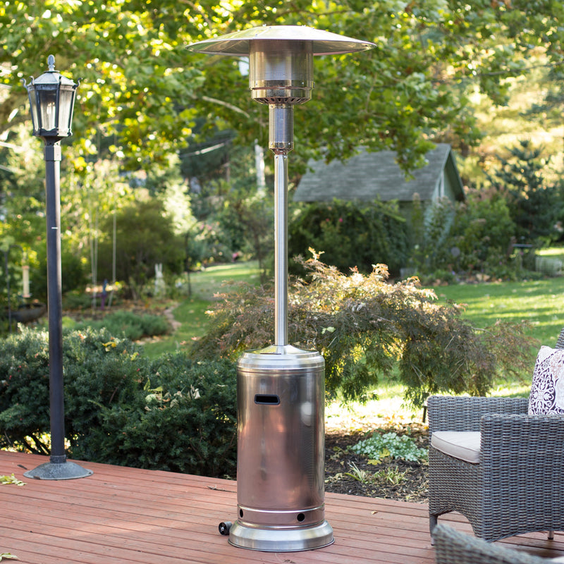 Premium Outdoor Patio Heater Propane Gas Fire Pit Space Heater