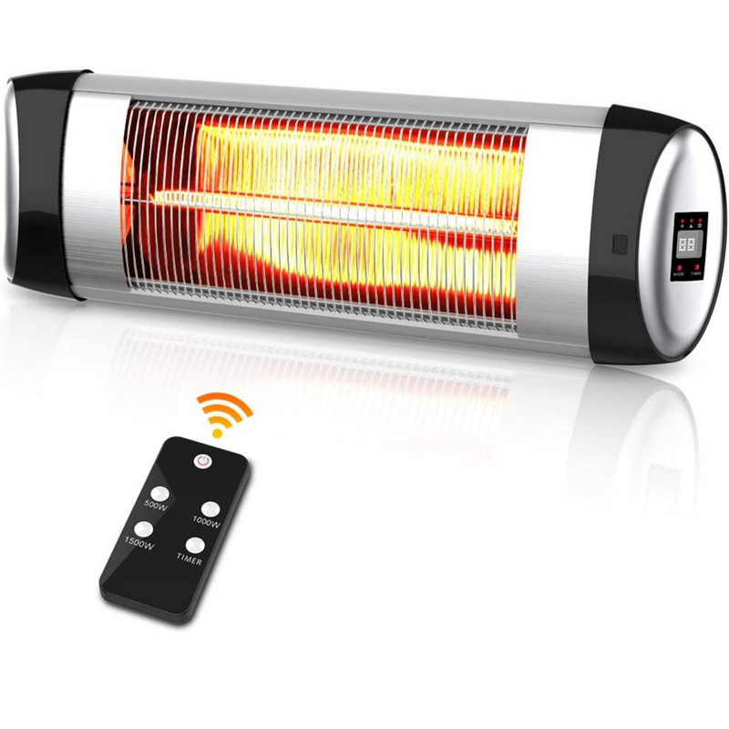 Premium Wall Mount Electric Infrared Patio Heater LED - Morealis