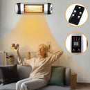 Premium Wall Mount Electric Infrared Patio Heater LED - Morealis