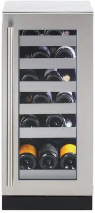 Sapphire 15 Inch Built-In Single Zone Wine Cooler with 23 Bottle Capacity - SW15-SZ-SS