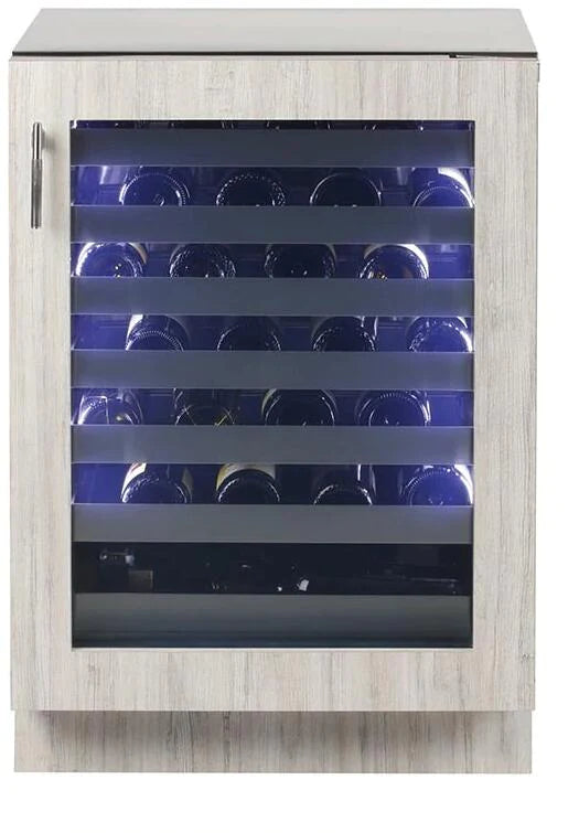 Sapphire 24 Inch Built-In and Freestanding Single Zone Wine Cooler with 51 Bottle Capacity - SW24-SZ-PR