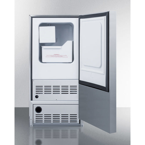 Summit 12 lb. Drain-Free Icemaker ADA Compliant 