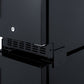 Summit 15" Frost-Free Built-In All-Freezer in Black Finish