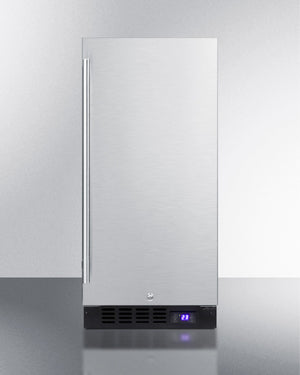 Summit 15" Frost-Free Built-In All-Freezer in Stainless Steel