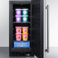 Summit 15" Frost-Free Built-In All-Freezer in Stainless Steel
