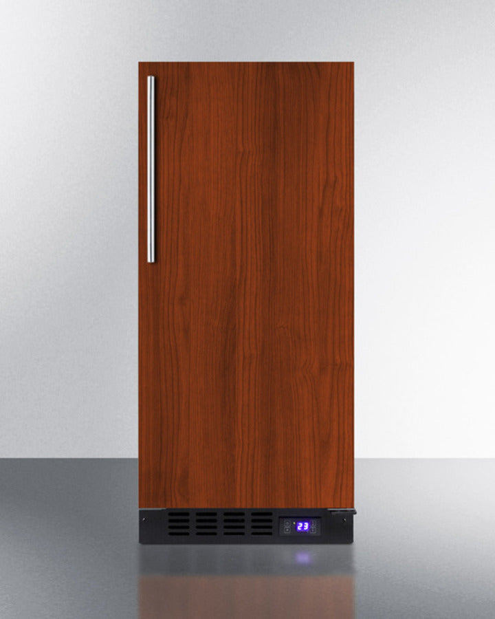 Summit 15" Frost-Free Built-In All-Freezer with Integrated Door Frame