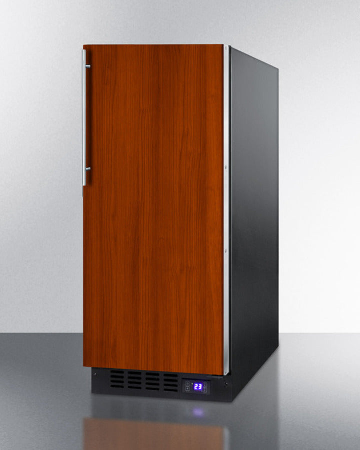 Summit 15" Frost-Free Built-In All-Freezer with Integrated Door Frame
