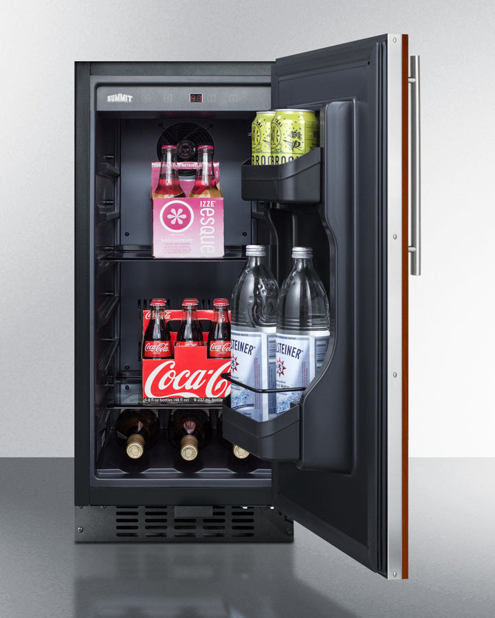 Summit 15" Wide Built-In All-Refrigerator ADA Compliant