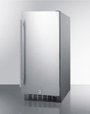 Summit 15" Wide Built-In All-Refrigerator Angle
