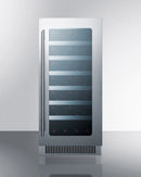 Summit 15" Wide Built-In Wine Cellar - CL15WCCSS