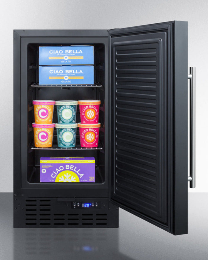 Summit 18" Frost-Free Built-In All-Freezer ADA Compliant