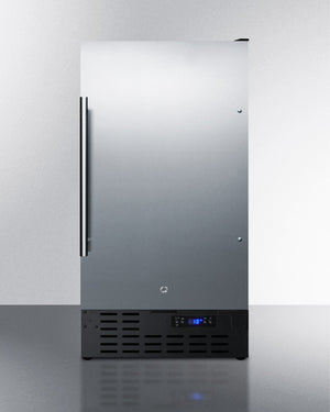 Summit 18" Frost-Free Built-In All-Freezer in Stainless Steel ADA Compliant